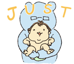 ata 5 months to 8 months baby record sticker #11909832