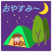 cat and girl part6 sticker #11910261