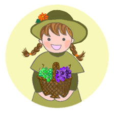 cat and girl part6 sticker #11910279