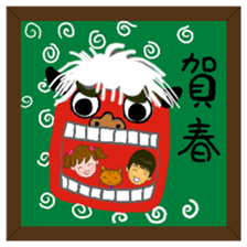 cat and girl part6 sticker #11910285