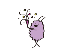 cotton candy boy sticker #11910673