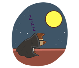 Dark night sticker #11910829