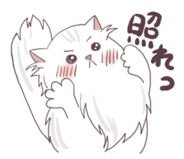 Chinchilla Silver cat Sticker sticker #11911211