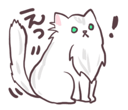 Chinchilla Silver cat Sticker sticker #11911213