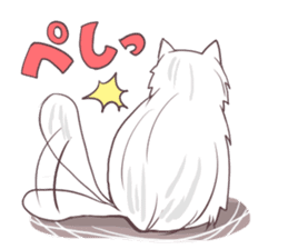 Chinchilla Silver cat Sticker sticker #11911215
