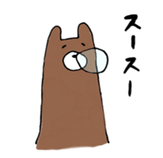 a rabbit laughts 3 sticker #11911291