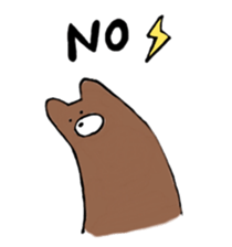 a rabbit laughts 3 sticker #11911301