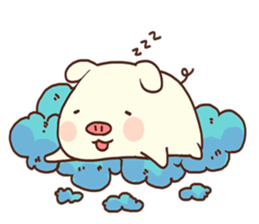 Bunbun pig sticker #11911471