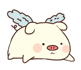 Bunbun pig sticker #11911472