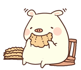 Bunbun pig sticker #11911474