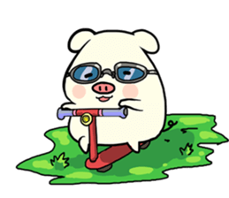 Bunbun pig sticker #11911478
