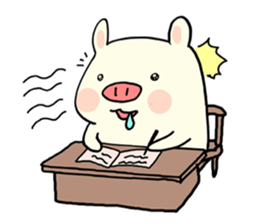 Bunbun pig sticker #11911483