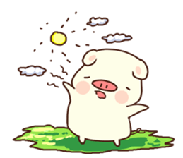 Bunbun pig sticker #11911487