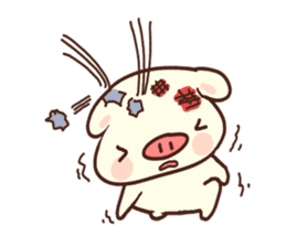 Bunbun pig sticker #11911489