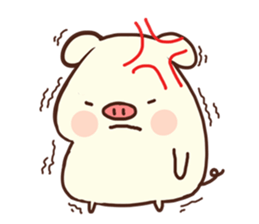 Bunbun pig sticker #11911493