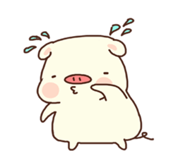 Bunbun pig sticker #11911496