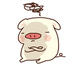 Bunbun pig sticker #11911497