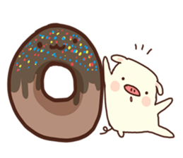 Bunbun pig sticker #11911498
