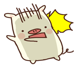 Bunbun pig sticker #11911500