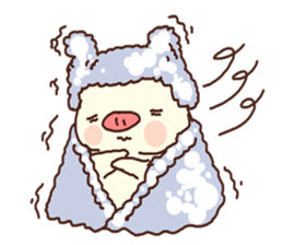 Bunbun pig sticker #11911506