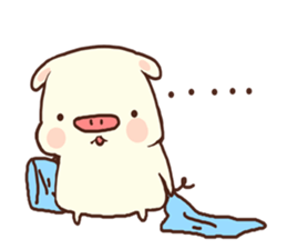 Bunbun pig sticker #11911507