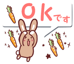 Divided Ireland, heartwarming rabbit sticker #11912436