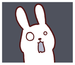 Divided Ireland, heartwarming rabbit sticker #11912465