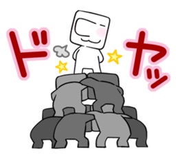 japanese gymnastic formation sticker #11912478