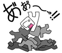 japanese gymnastic formation sticker #11912483