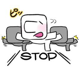 japanese gymnastic formation sticker #11912505