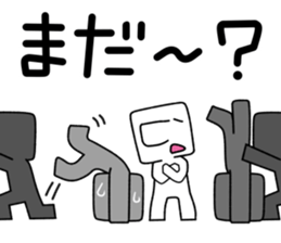 japanese gymnastic formation sticker #11912507