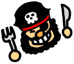 heppoko pirates sticker #11912631