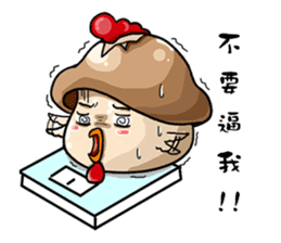 Mushrooms chicken corn sticker #11912825