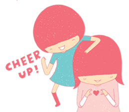 HAPPY Little Girl sticker #11913192