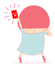 HAPPY Little Girl sticker #11913206