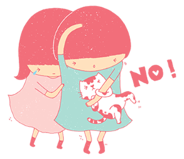 HAPPY Little Girl sticker #11913212