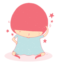 HAPPY Little Girl sticker #11913213