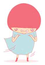 HAPPY Little Girl sticker #11913224