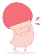 HAPPY Little Girl sticker #11913225