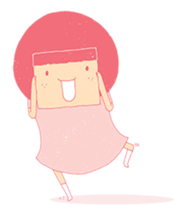 HAPPY Little Girl sticker #11913227