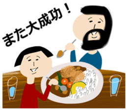 Okappa-san & Ohige-san vol.4 sticker #11913393