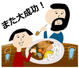 Okappa-san & Ohige-san vol.4 sticker #11913393