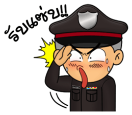 police comedy sticker #11913438