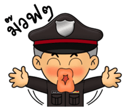 police comedy sticker #11913468