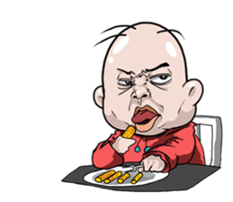 I scrambled eggs v.2 sticker #11913751