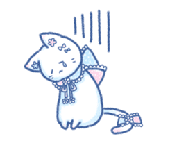 Slumber. Cat ver. sticker #11914192