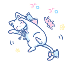 Slumber. Cat ver. sticker #11914199