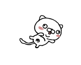 The cat dependence which moves sticker #11914287