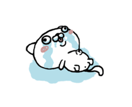 The cat dependence which moves sticker #11914295