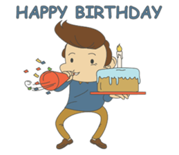 Working-dude sticker #11915804